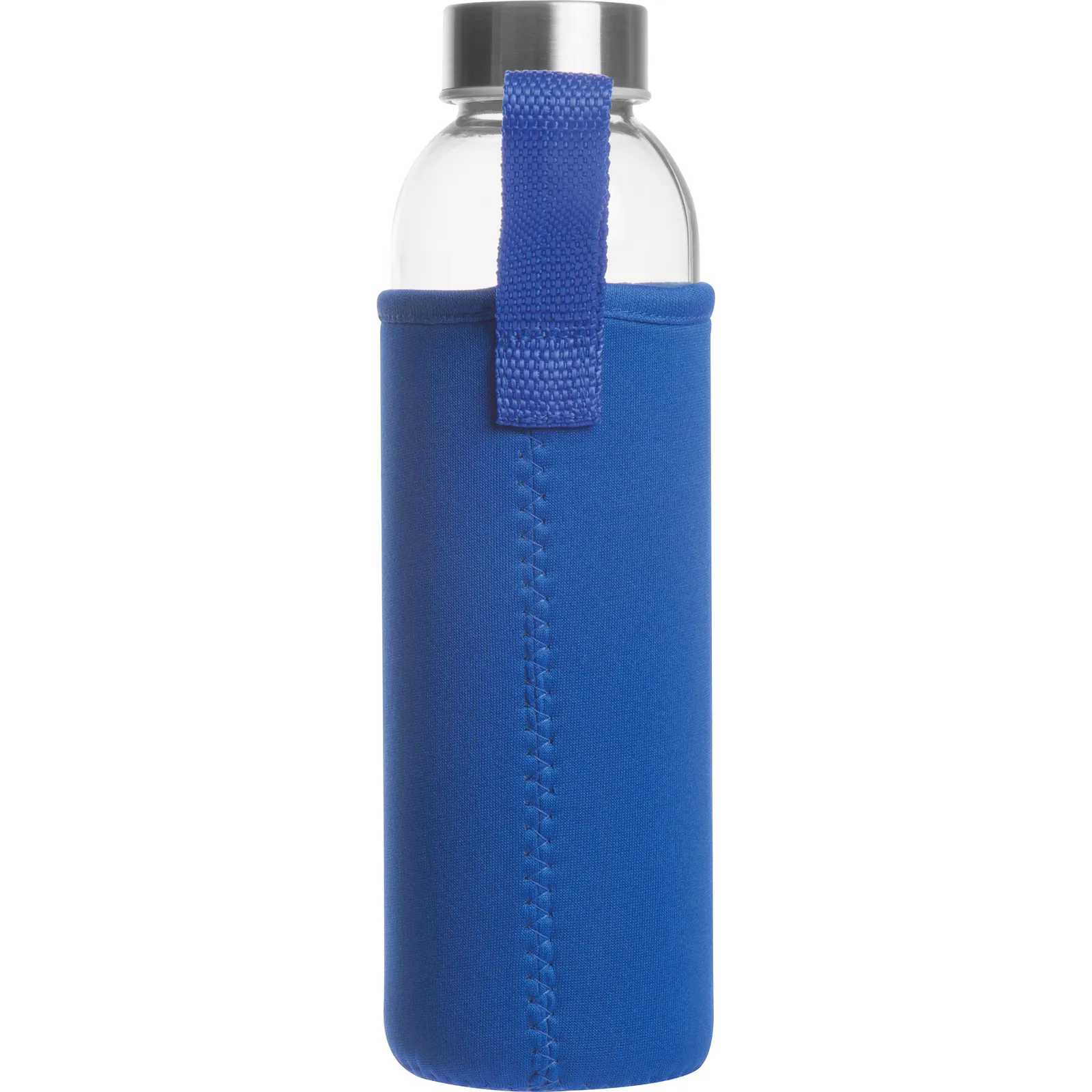 Glasflasche Klagenfurt, blau – Bild 6