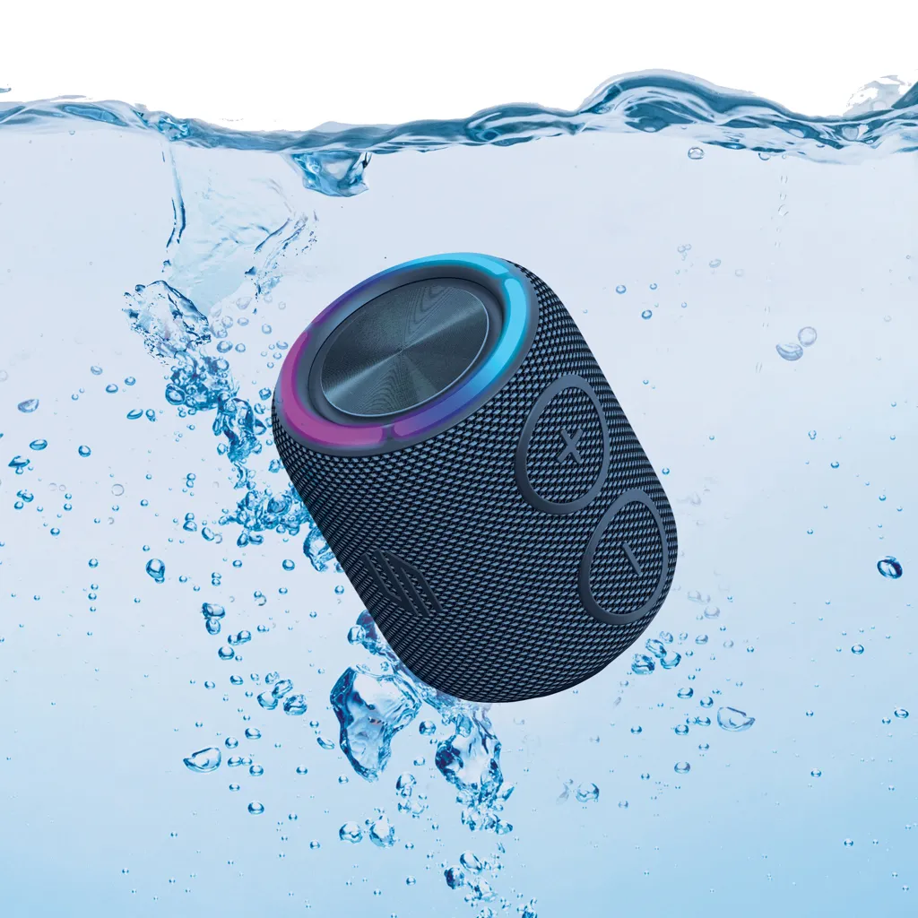 Urban Vitamin Palmdale 16W IPX 7 Speaker aus RCS rPlastik, schwarz – Bild 4