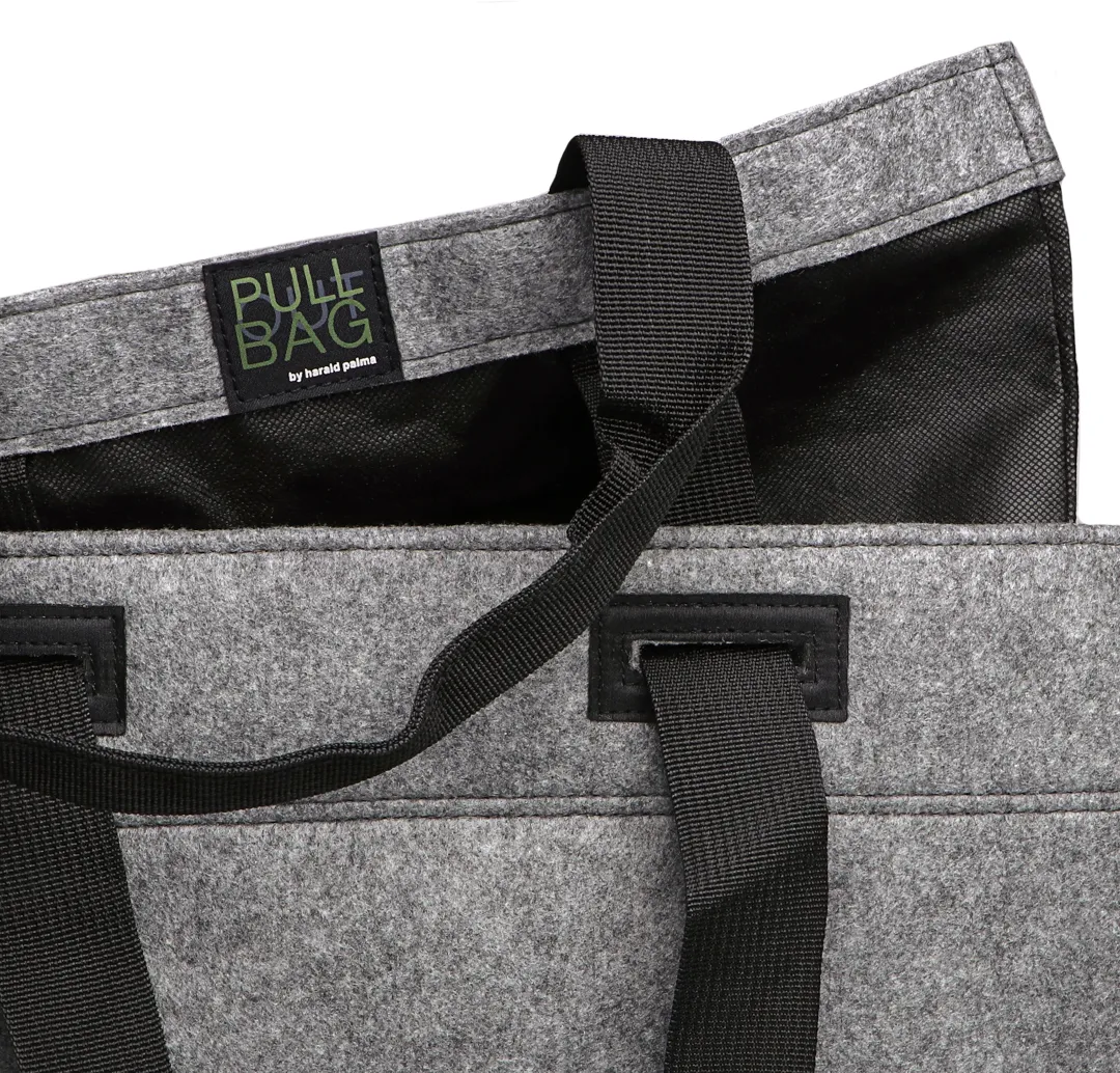 Polyesterfilz Shopper pull-out, anthrazit – Bild 4