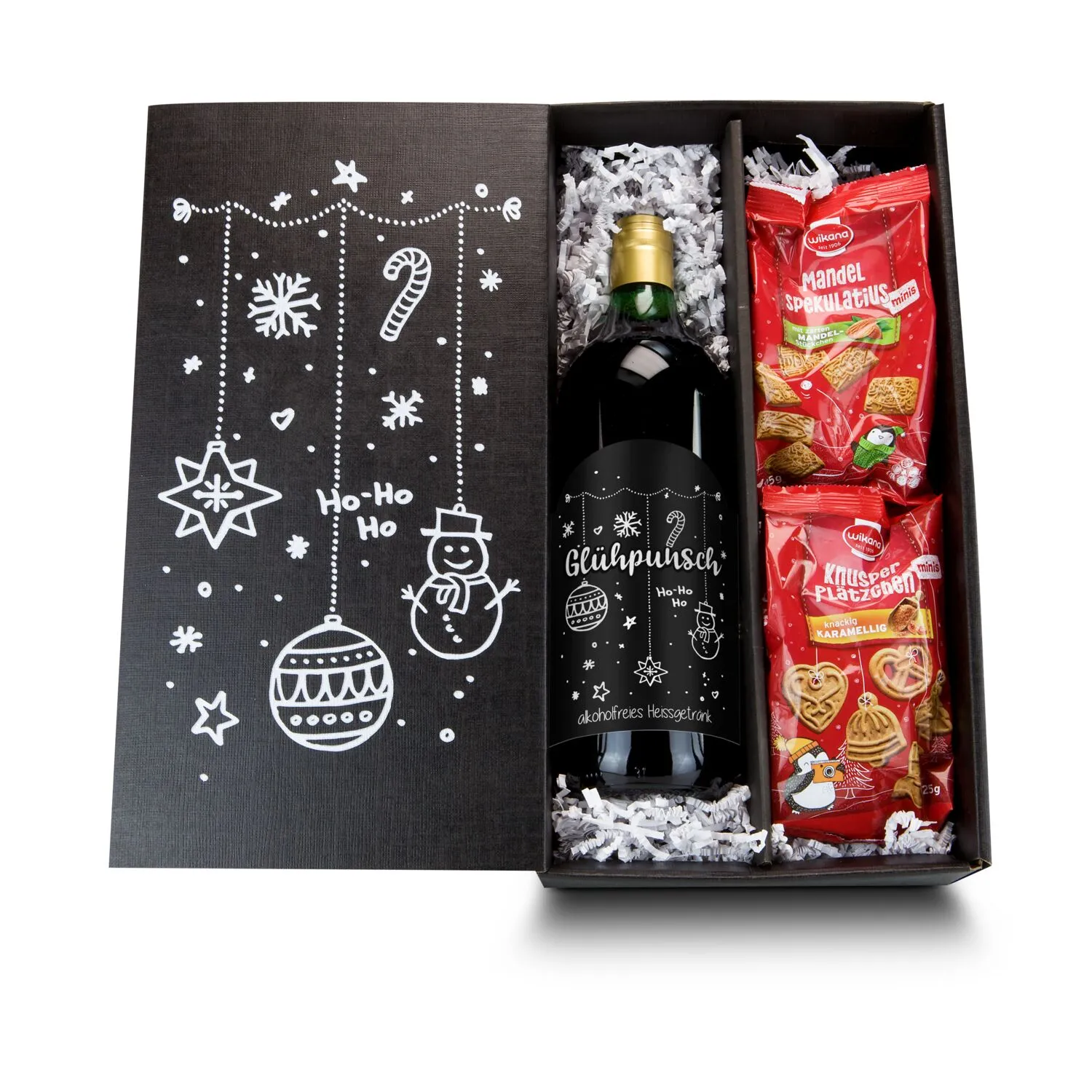 Geschenkset / Präsenteset: Plätzchen & Punsch, schwarz – Bild 2