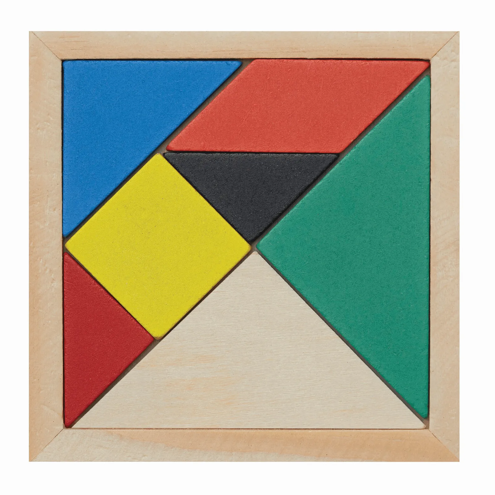TANGRAM BASE - Holz-Puzzle bunt, bunt – Bild 2