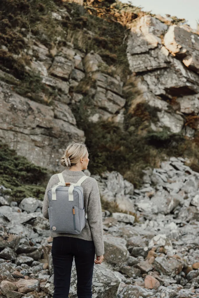 VINGA Sortino RCS Rucksack, grau – Bild 9