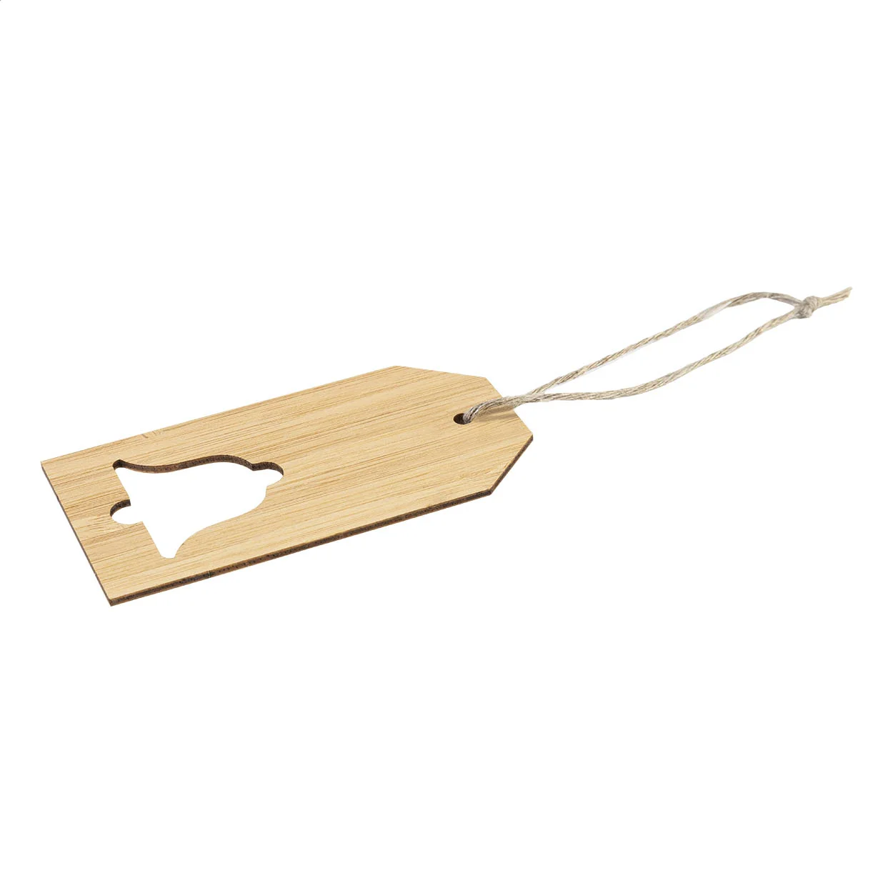 Geschenkanhänger BamTag, Stern, natur – Bild 2