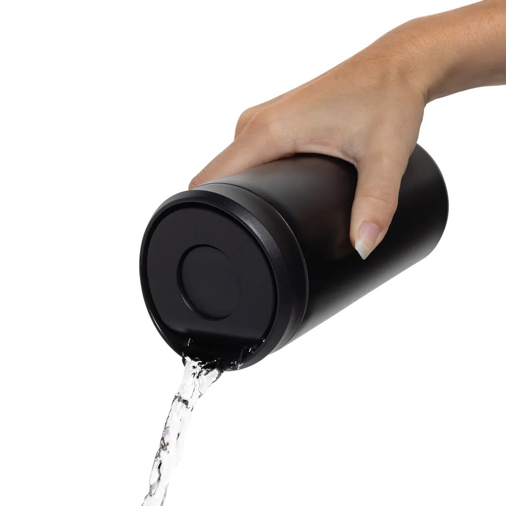 Avira Alix Klickbecher aus RCS rec. Stahl 400ml, schwarz – Bild 6