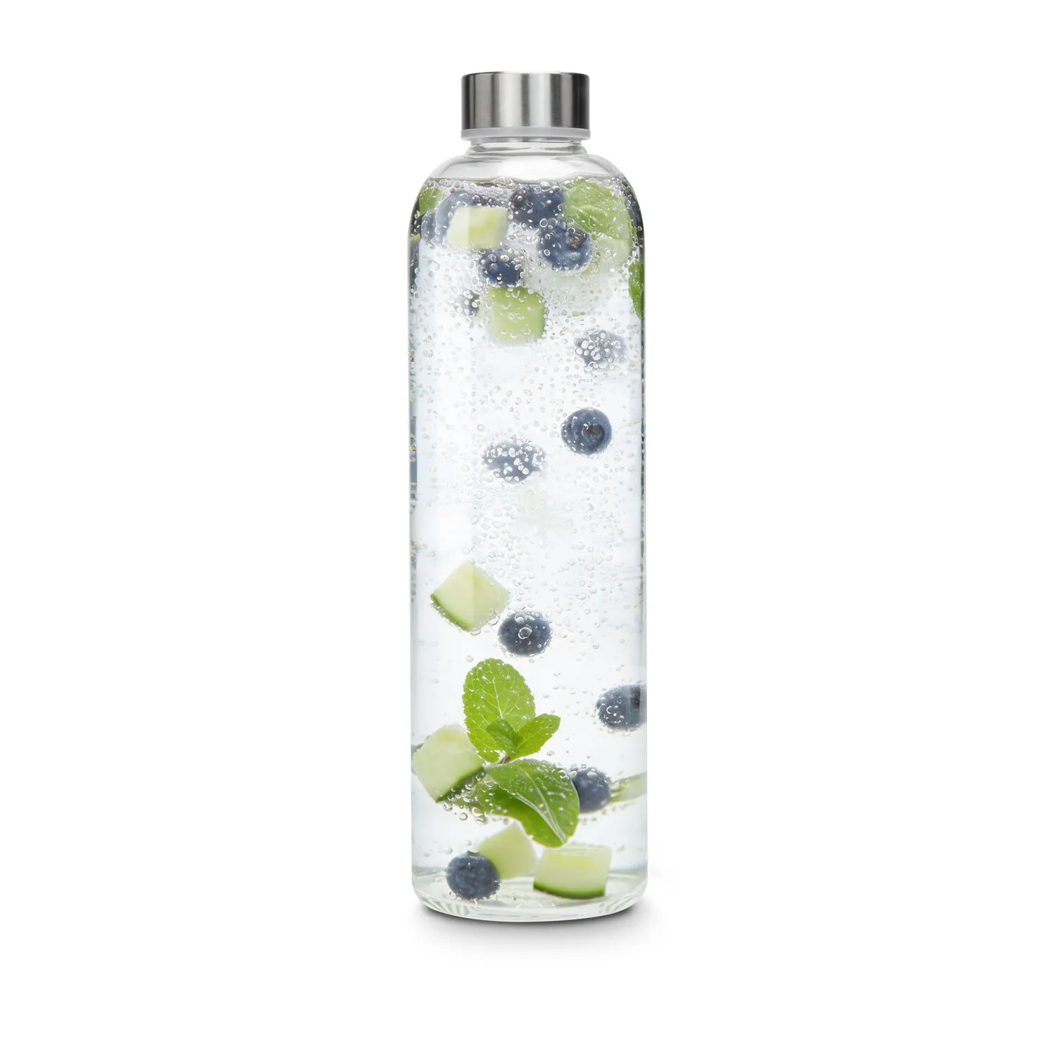 ROMINOX® Glaskaraffe // Pura 1.000 ml, auch für Kohlensäure geeignet, transparent – Bild 4