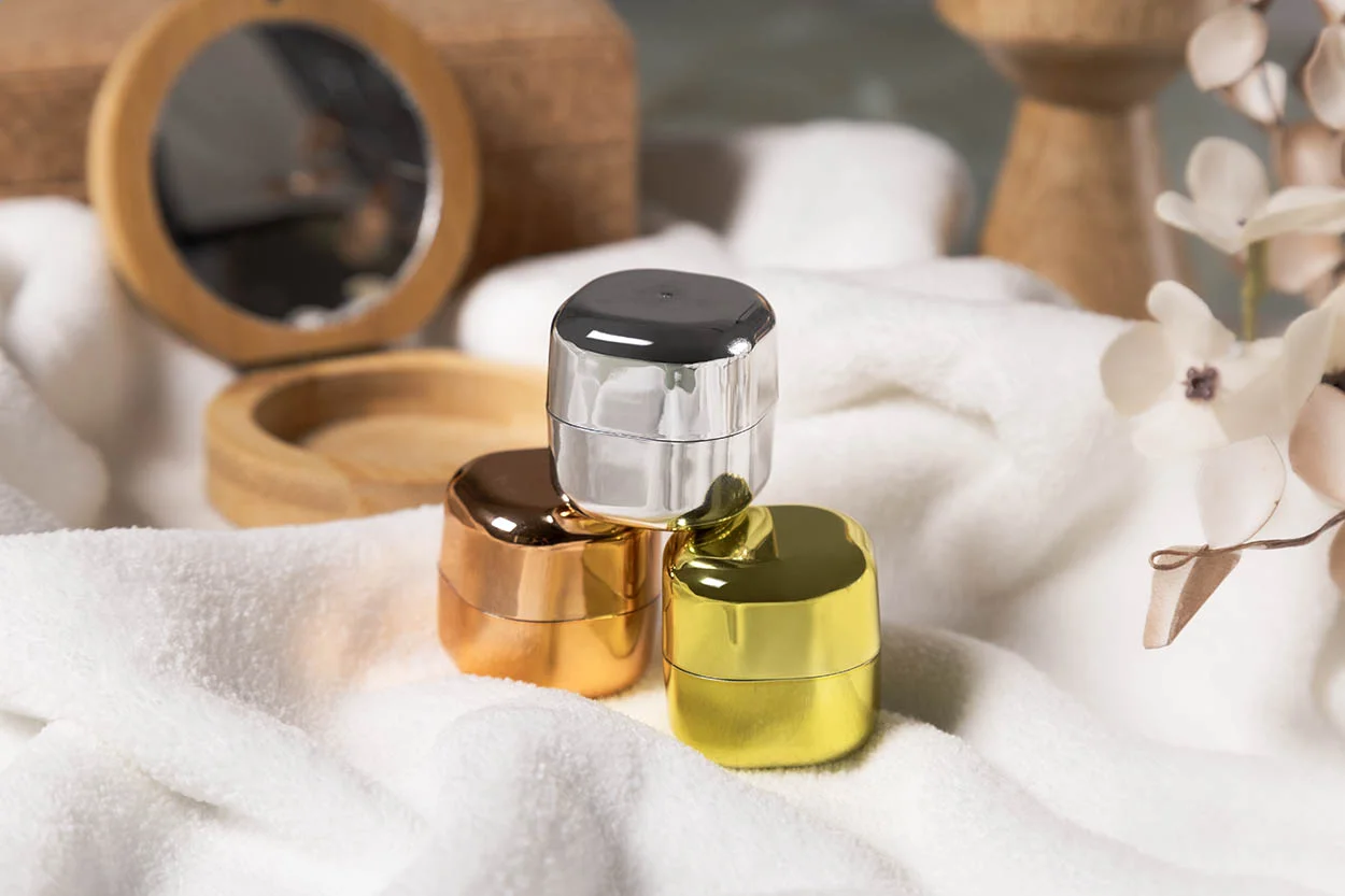 Lippenbalsam Cuboris Shine, silber – Bild 5
