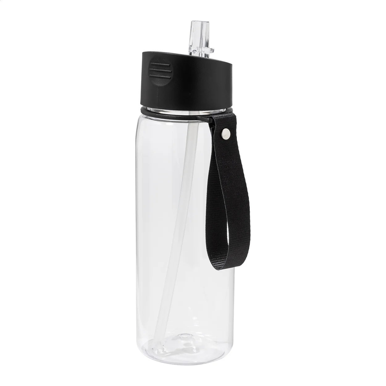 RPET Trinkflasche mit Handtuch Fitmax, weiß – Bild 4