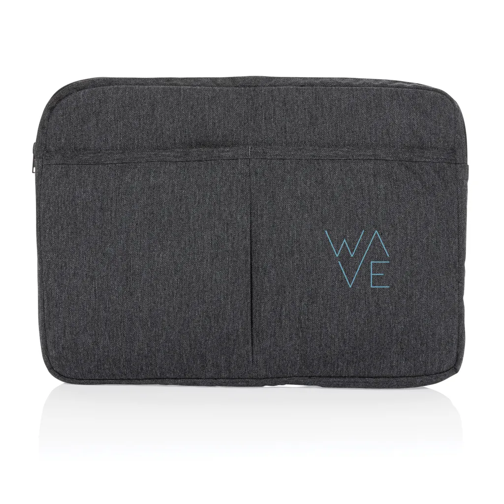 Laluka AWARE™ 15,6" Laptoptasche aus recycelter Baumwolle, anthrazit – Bild 5