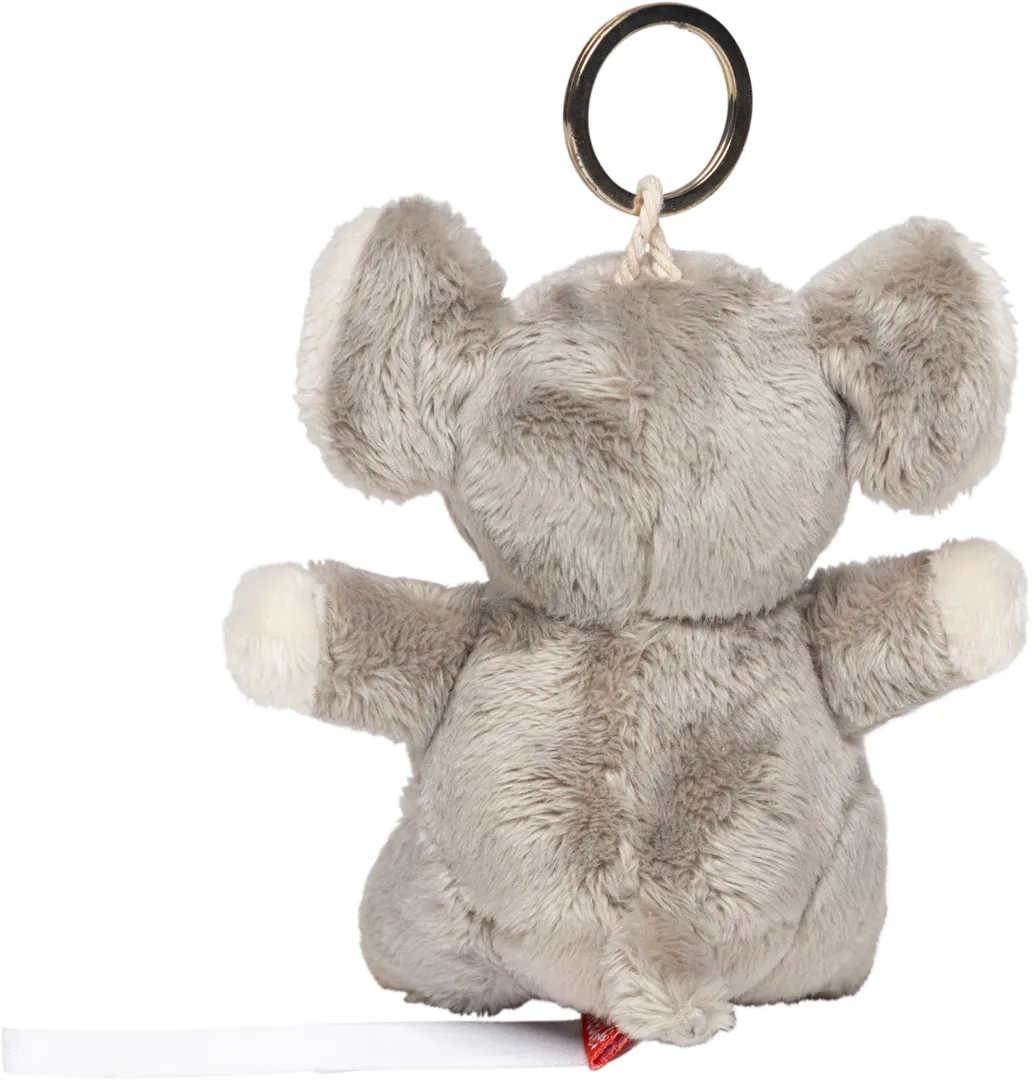 Schlüsselanhänger Elefant, grau – Bild 4