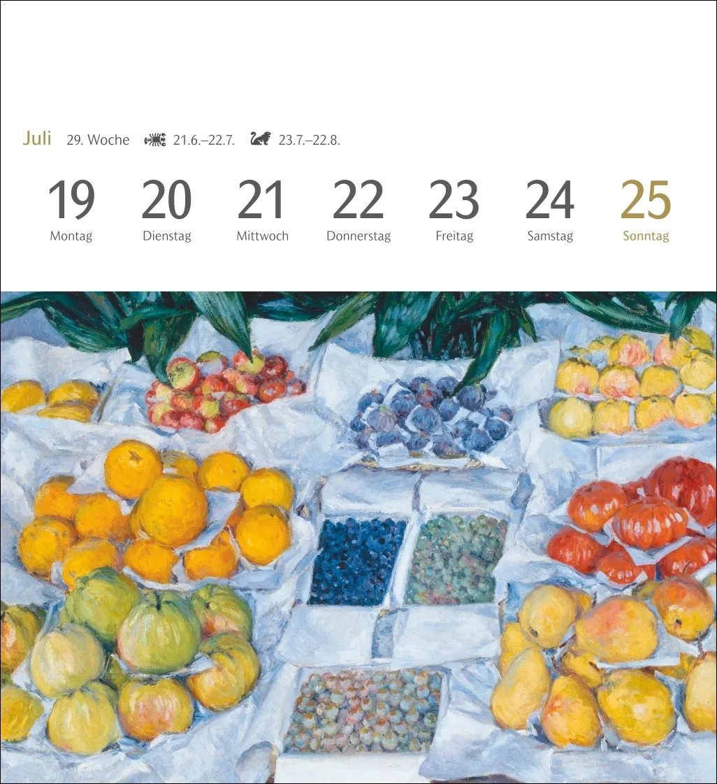 Kunstgenuss Postkartenkalender 2027 – Bild 11