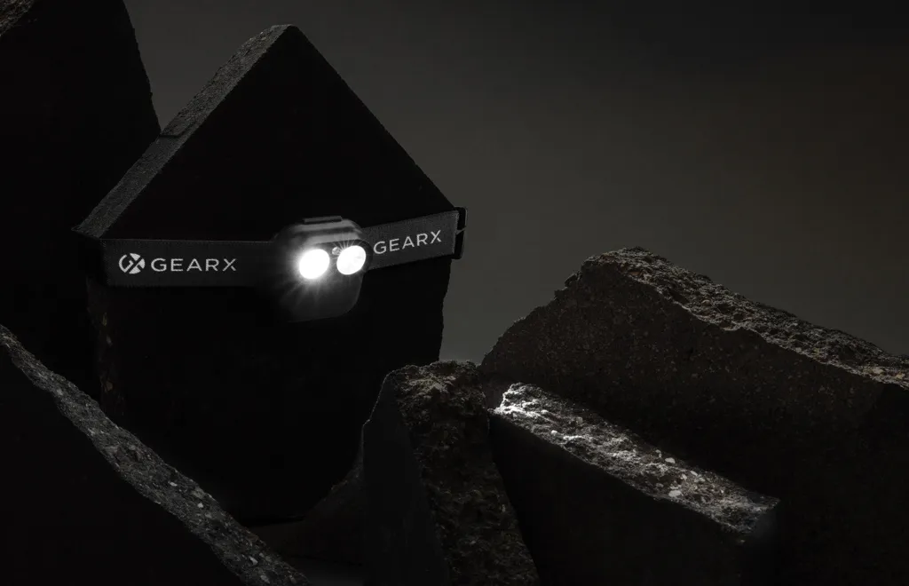 Gear X Stirnlampe mit Bewegungssensor aus RCS rec. ABS, schwarz – Bild 8