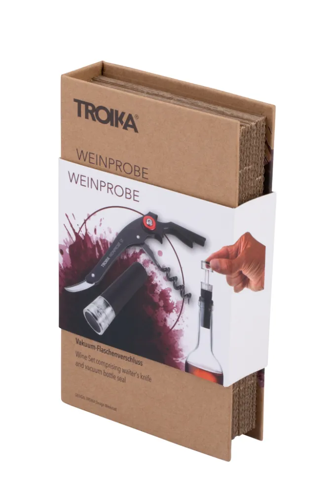 Wein-Set WEINPROBE, rot/schwarz – Bild 10