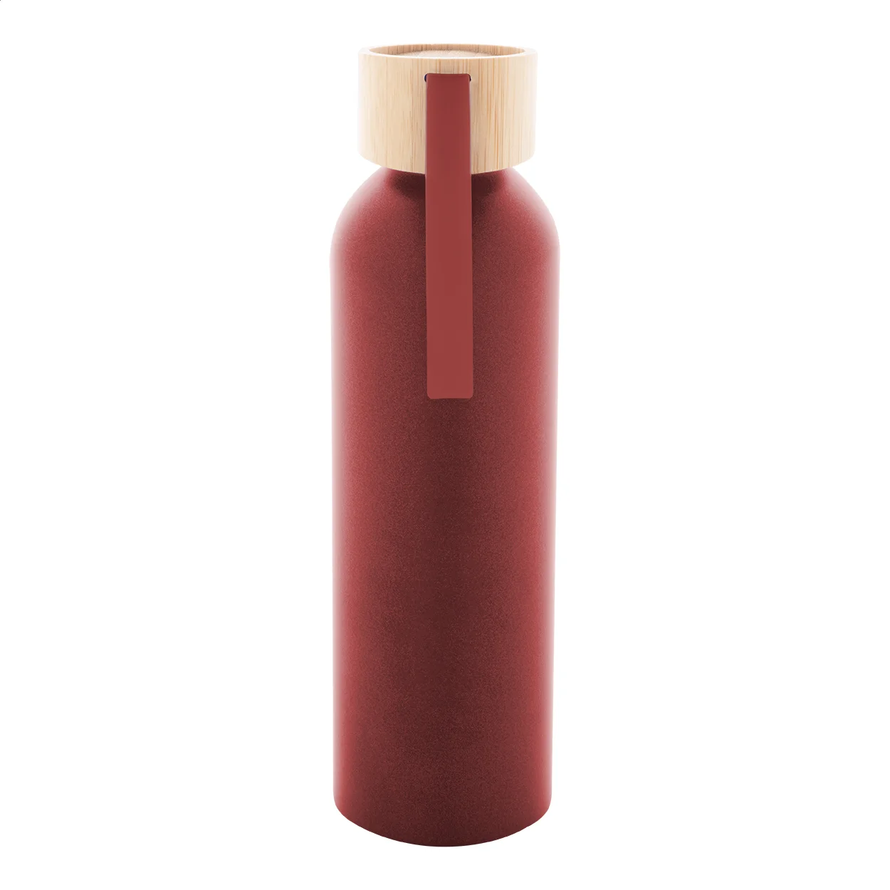 Flasche Ralusip Plus aus recyceltem Aluminium, rot – Bild 2