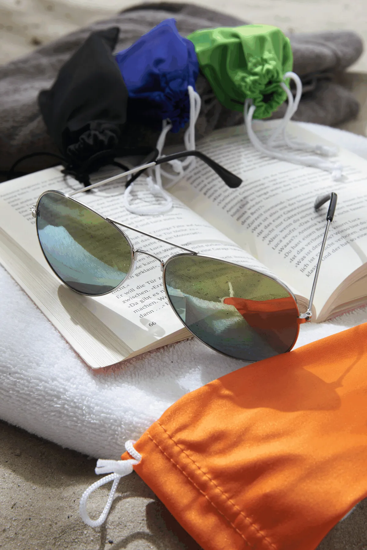 NEW STYLE - Sonnenbrille, orange – Bild 7