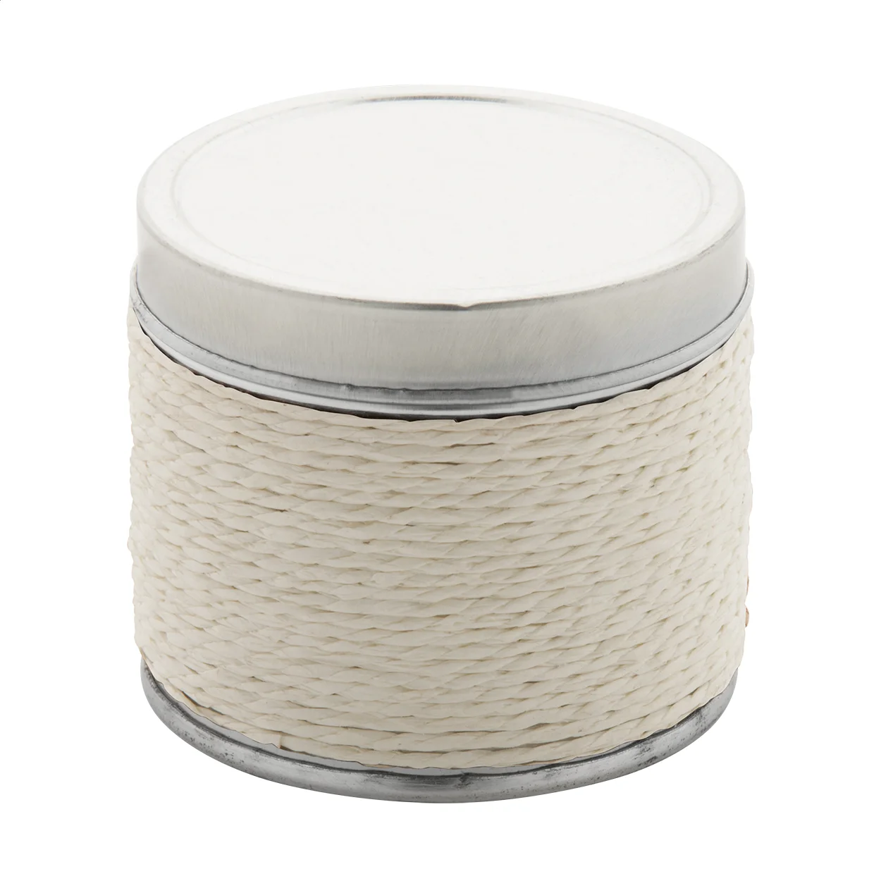 Duftkerze Scendle, Vanille., beige, silber – Bild 2