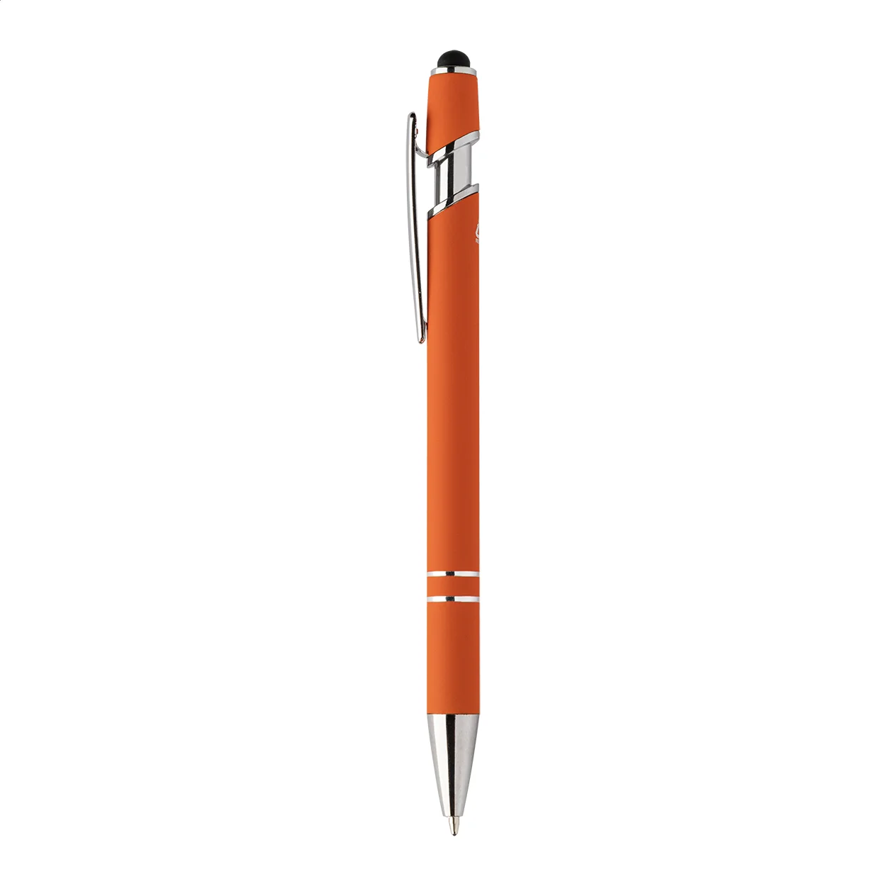 Touchpen-Kugelschreiber Tonnel Soft, orange – Bild 7
