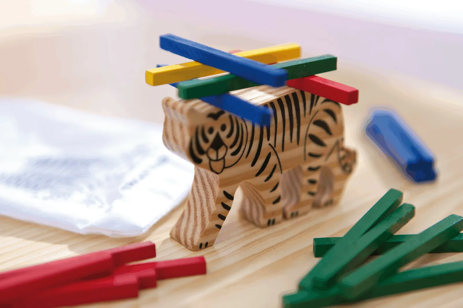 TRICKY TIGER - Geschicklichkeitsspiel beige, beige – Bild 5