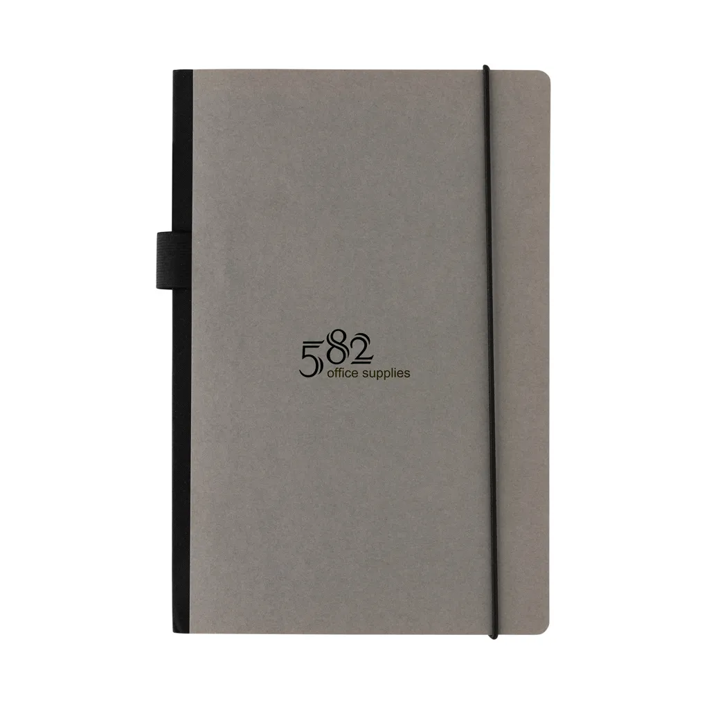 A5 Deluxe Hardcover Notizbuch, grau – Bild 6