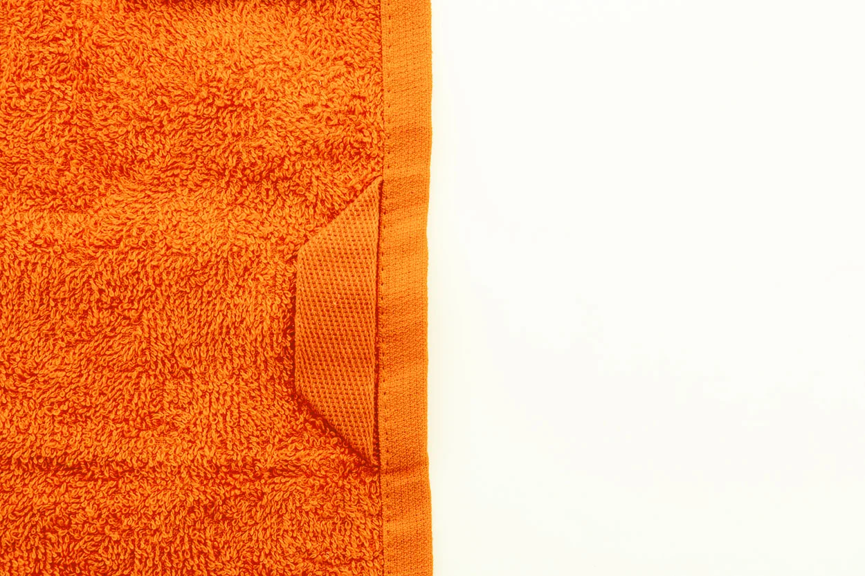 Gästehandtuch Terry S, orange – Bild 3
