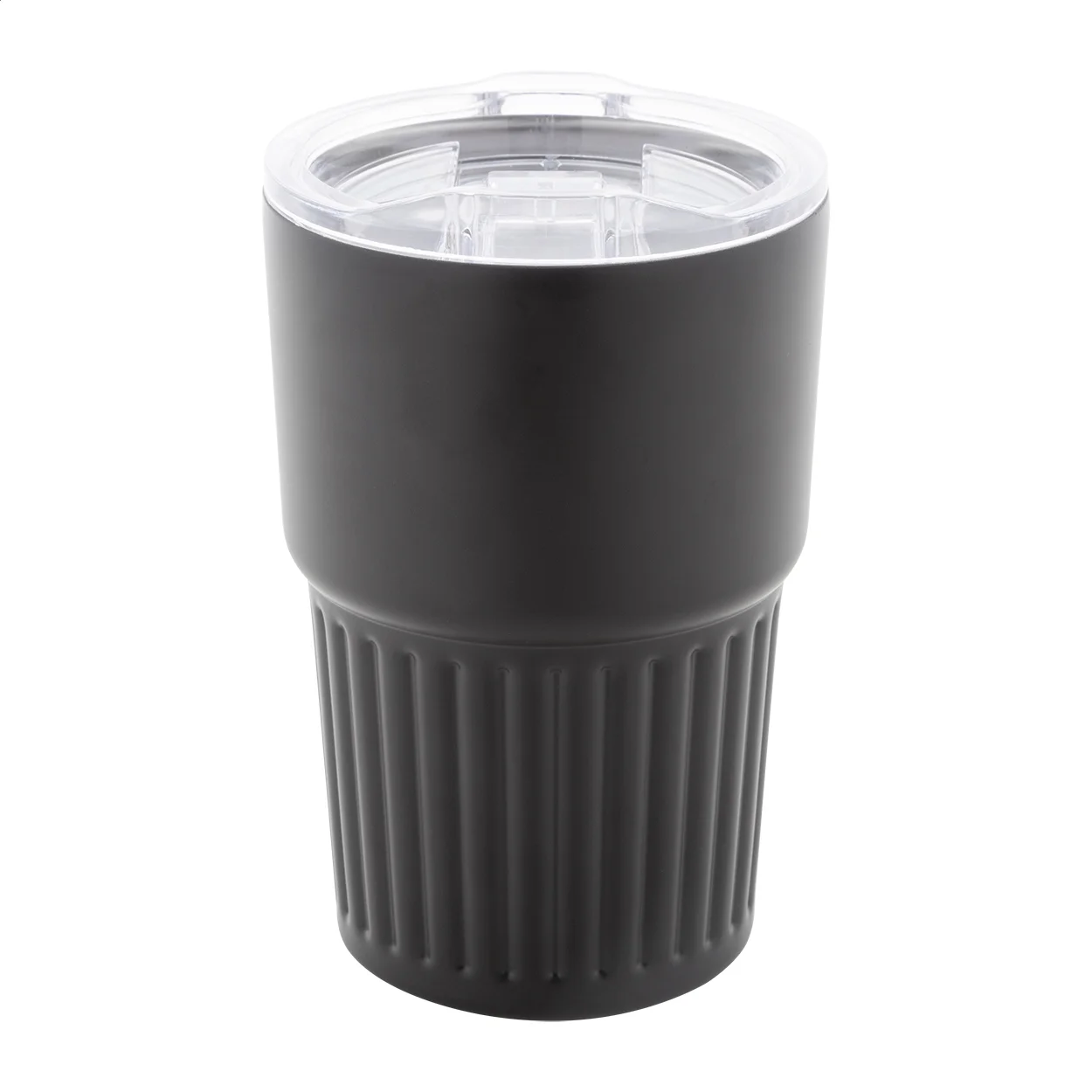 Thermobecher Streaky Grab, schwarz – Bild 4