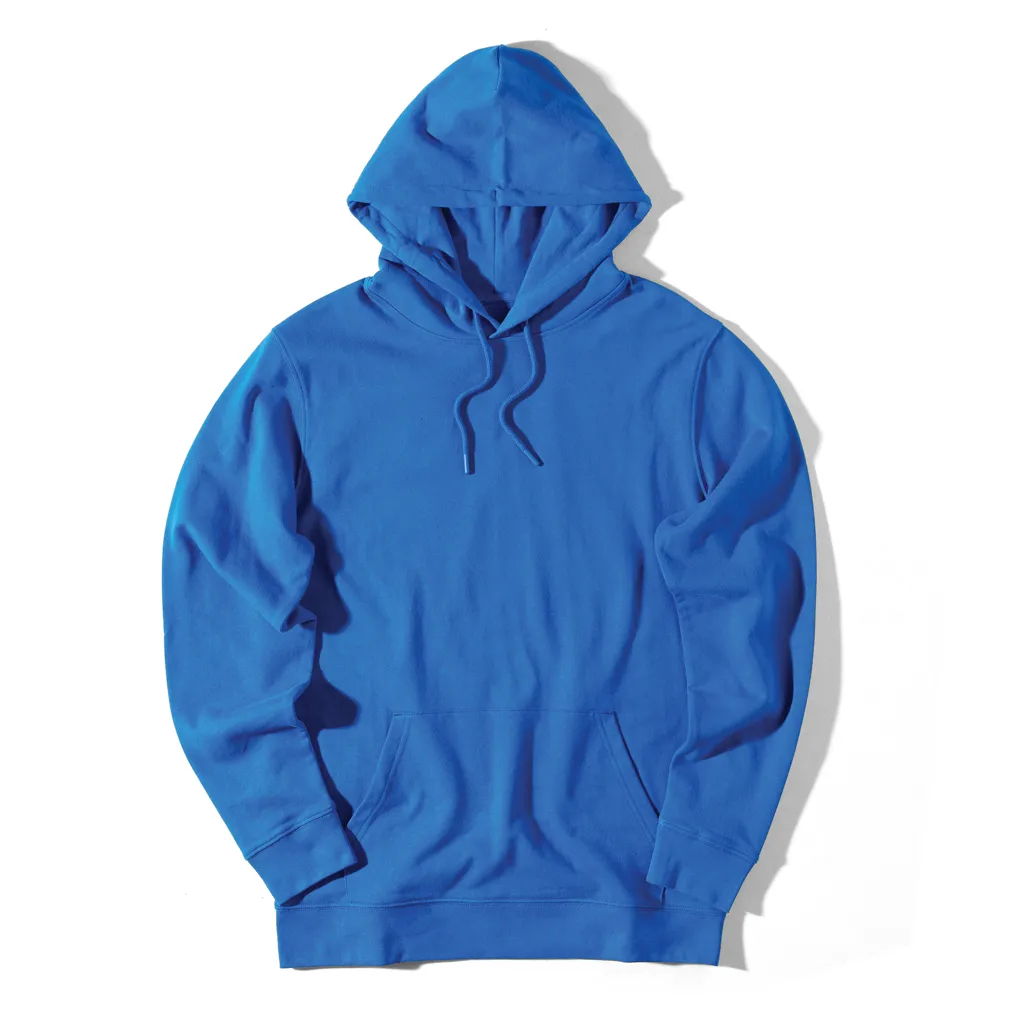 IQONIQ Jasper Hoodie aus recycelter Baumwolle, Königsblau – Bild 3