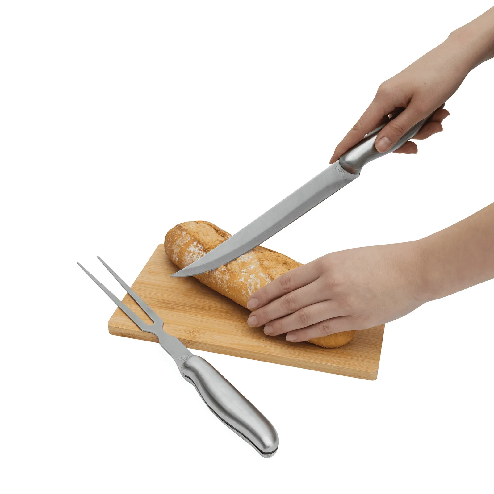 ROASTBEEF - Tranchierbesteck silber, silber – Bild 5