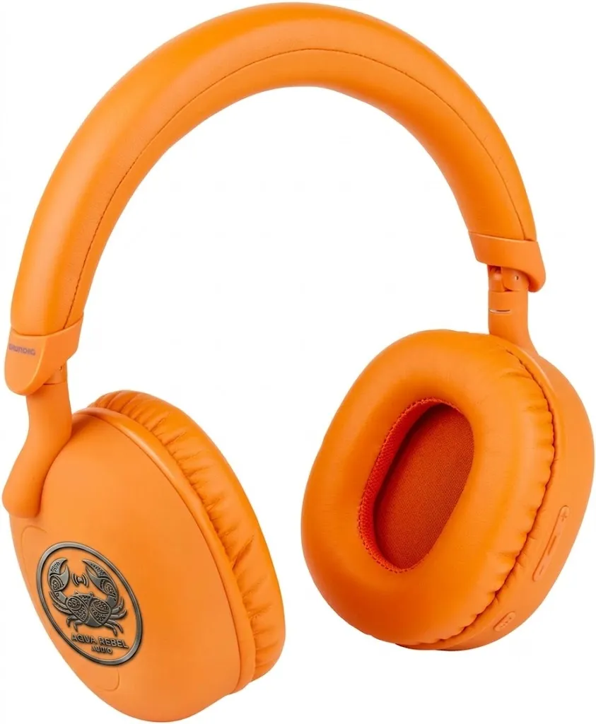 GRUNDIG ANC-Bluetooth-Kopfhörer 300mAh orange, Orange – Bild 5