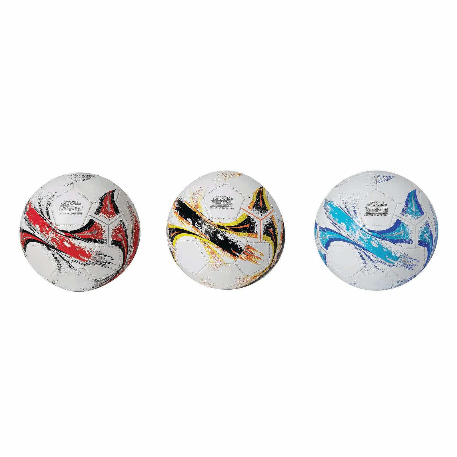 KICK AROUND - Fußball, blau, weiß – Bild 6