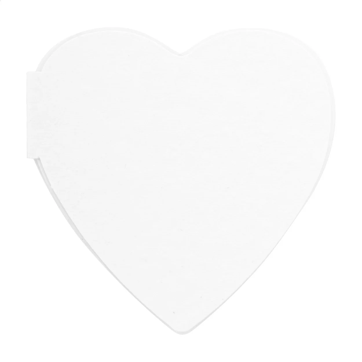 Individueller Haftnotizblock CreaStick Seed Heart, weiß – Bild 6