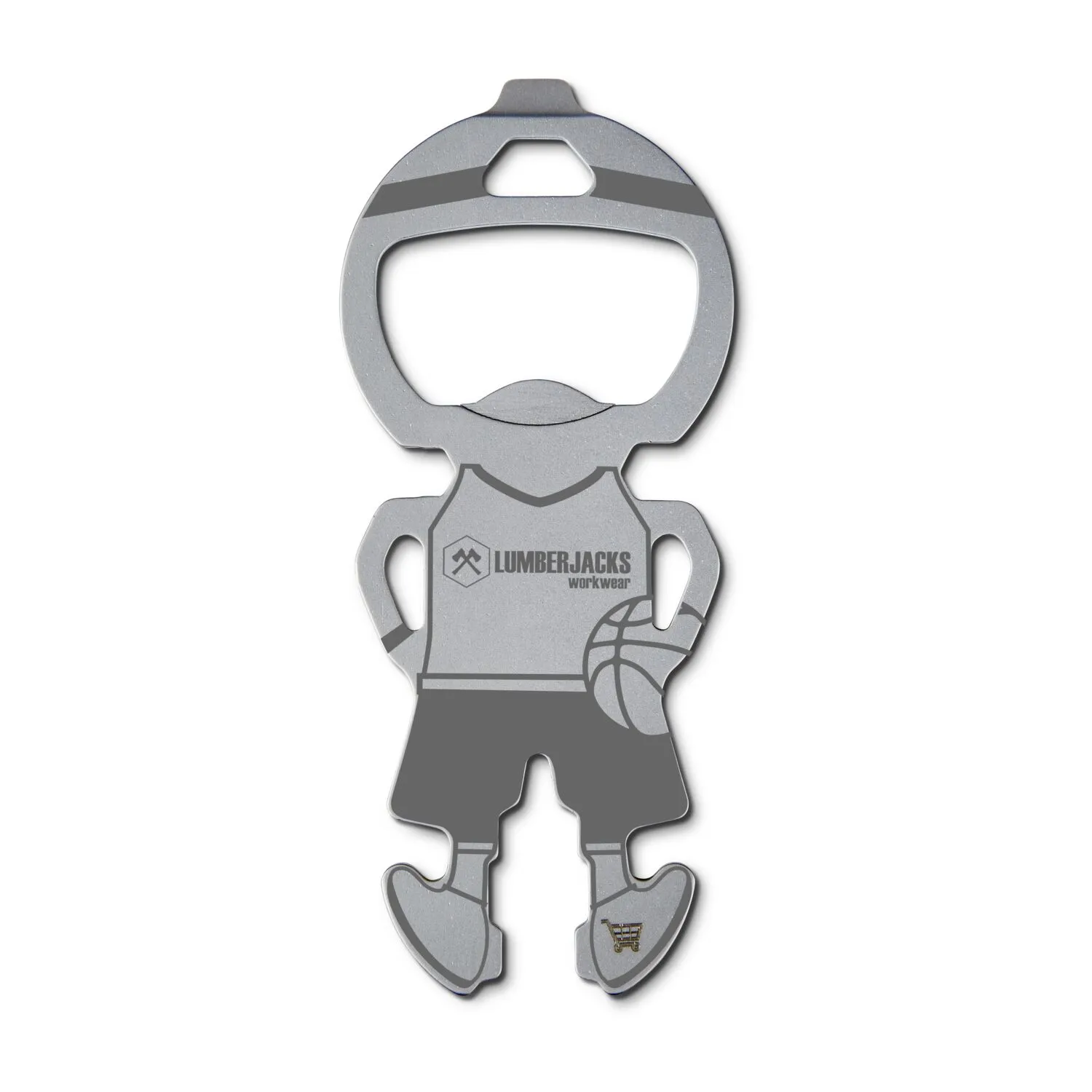 ROMINOX® Best Buddy Friend // Basketball Player, silber – Bild 7
