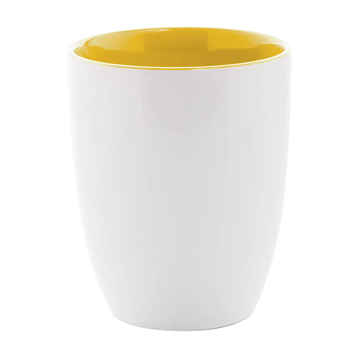 Tasse Maia, gelb, weiß – Bild 2