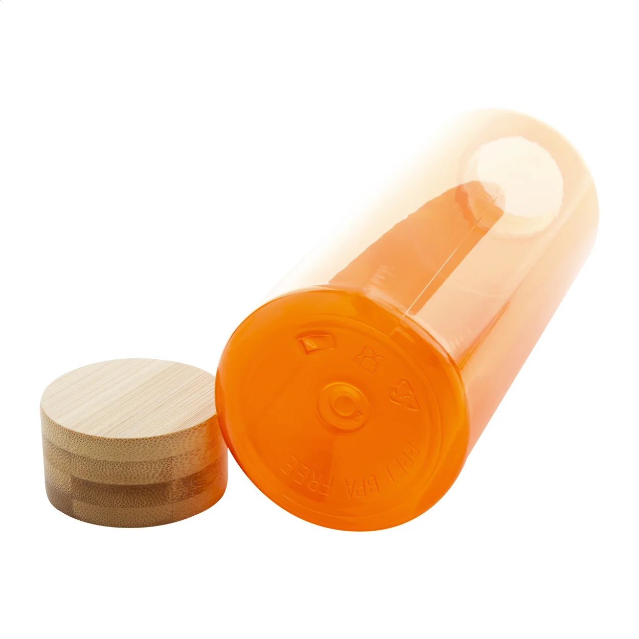 RPET-Sportflasche Pemboo, orange – Bild 3