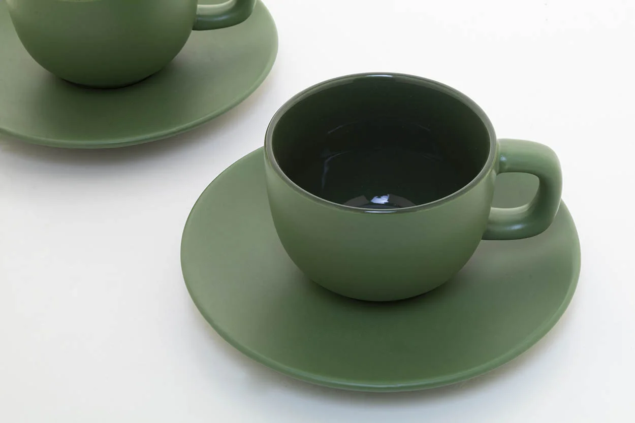 Cappuccinotassenset Caturra Plus, grün – Bild 13