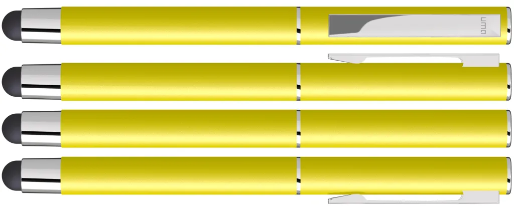 STRAIGHT SI R TOUCH Touchpen gelb, gelb – Bild 2