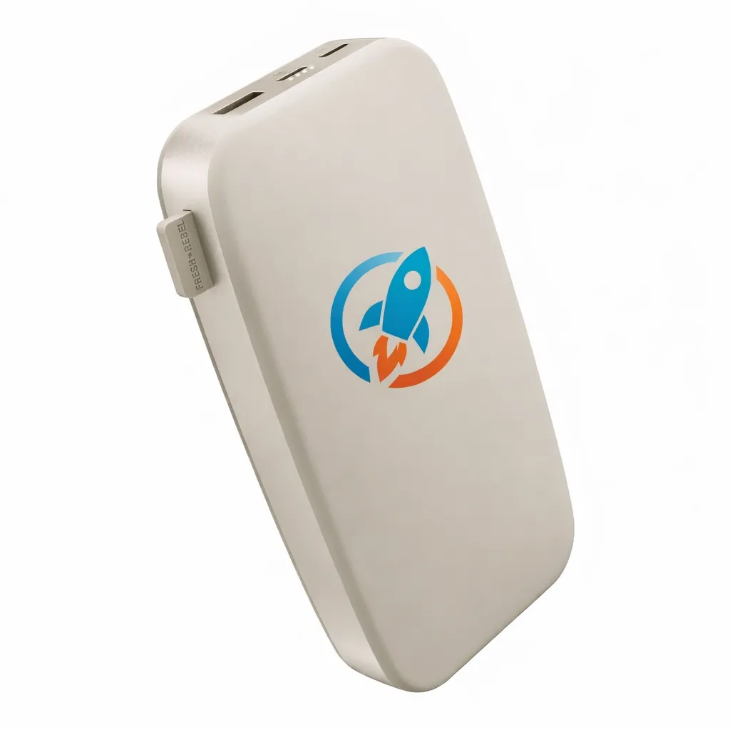 Fresh 'n Rebel Powerbank 24000 mAh USB-C, Seidensand – Bild 7