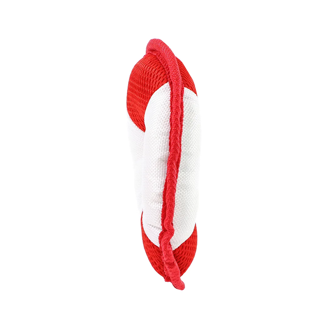Hundespielzeug Flying Disc, weiß/rot – Bild 2