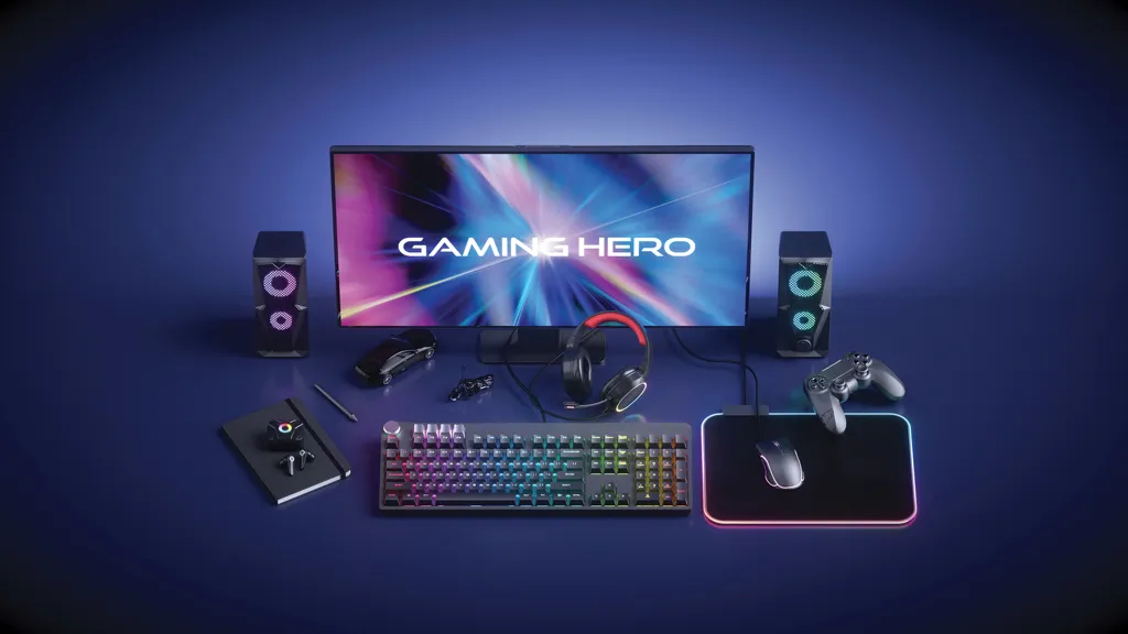 RGB Gaming Maus, schwarz – Bild 14