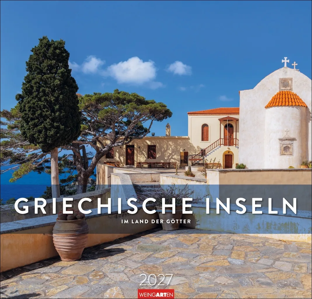 Griechische Inseln Wandkalender 2027