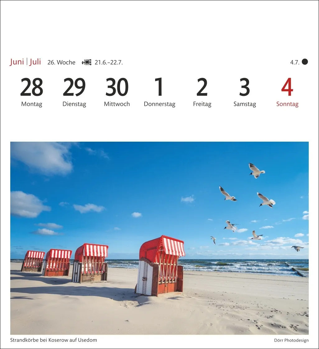 Ostseeküste Sehnsuchtskalender 2027 – Bild 8