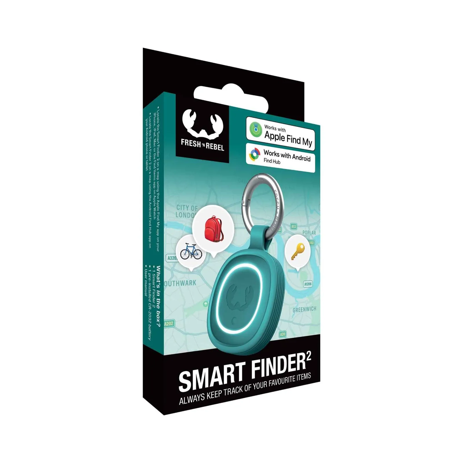 Fresh 'n Rebel Smart Finder 2, Petrol – Bild 4