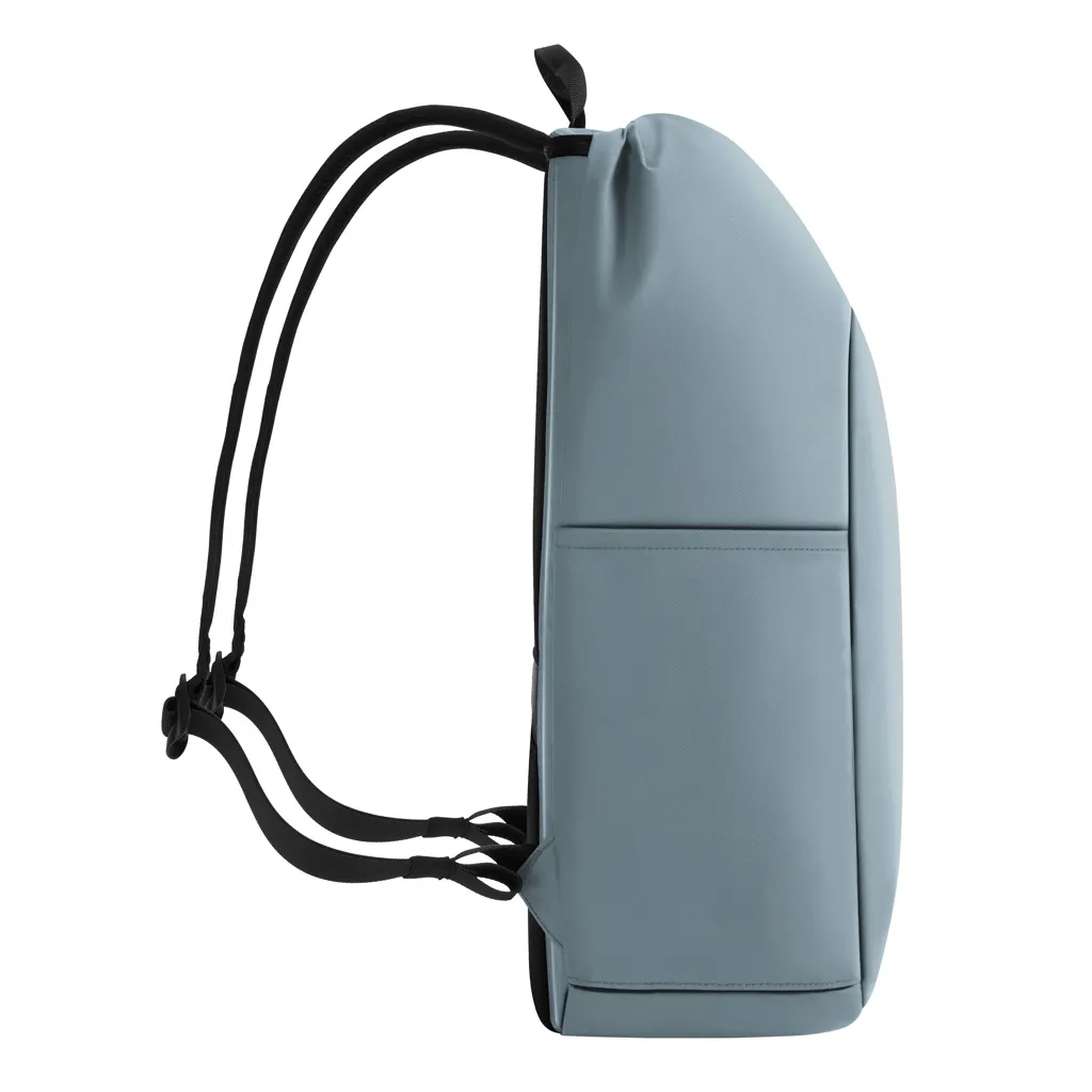 Urban wasserabweisender Anti-Diebstahl Rucksack, blau – Bild 4