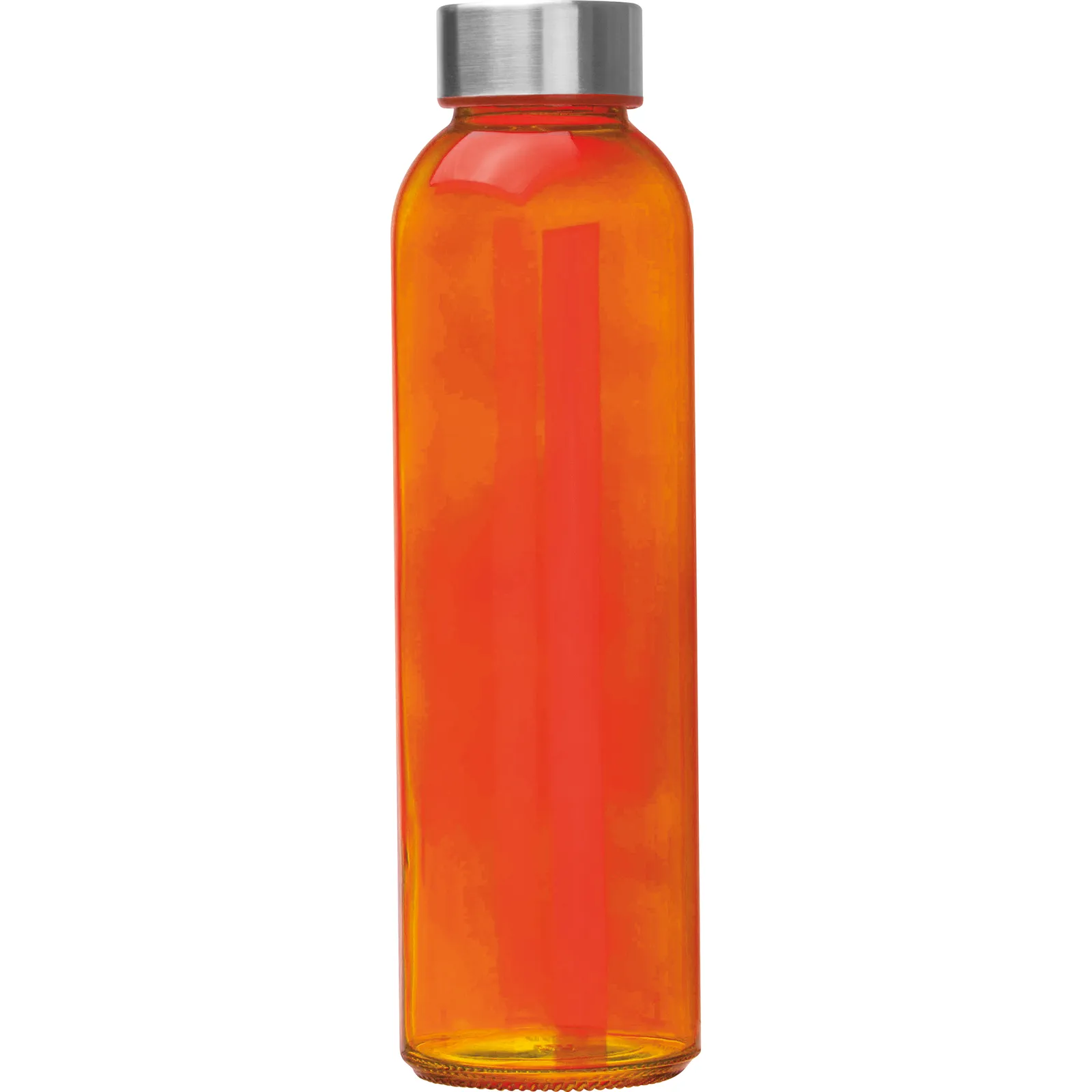 Glasflasche Indianapolis, orange – Bild 2