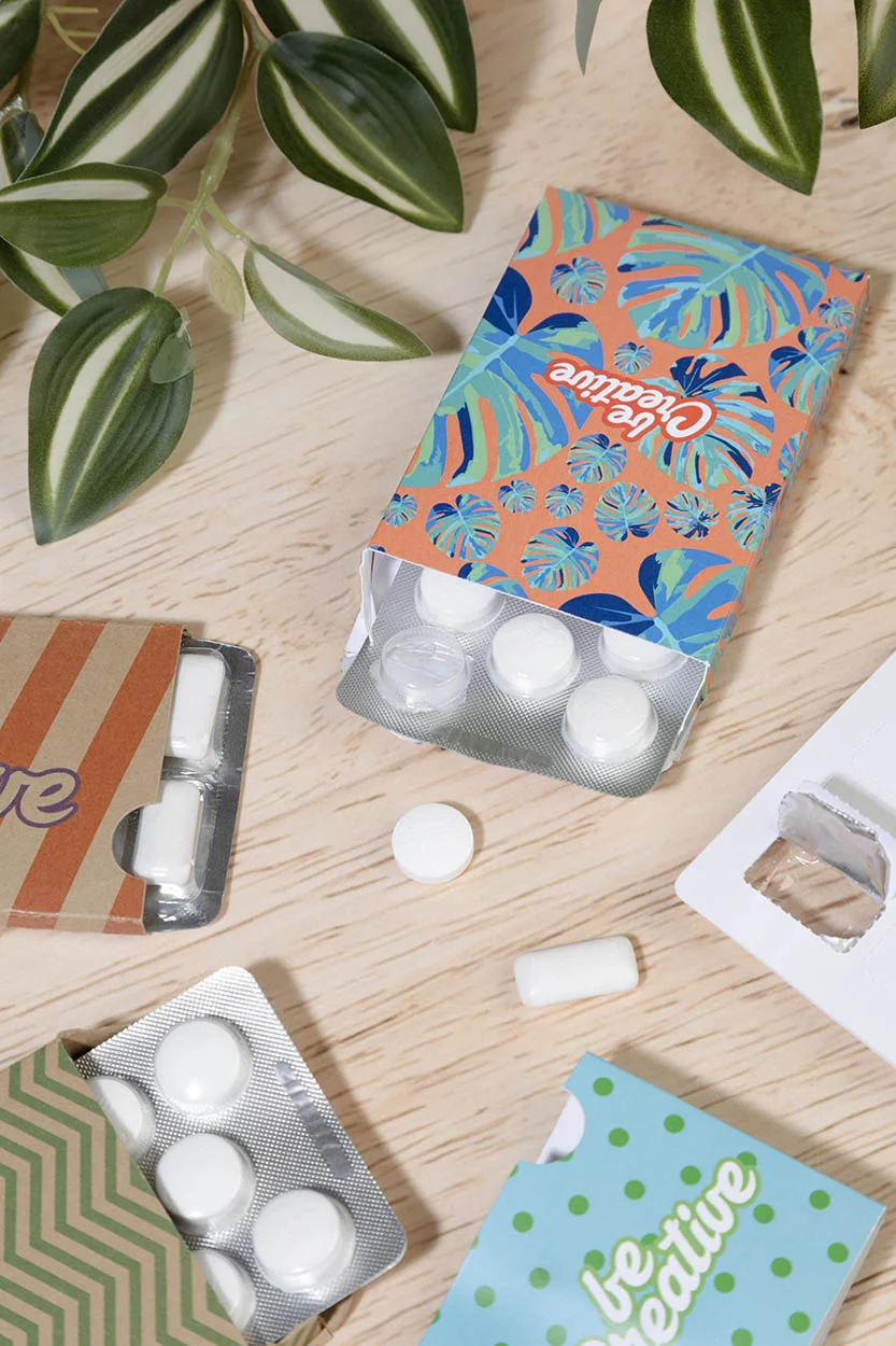 Minzbonbons CreaMint 10 in individueller Verpackung, weiß – Bild 6