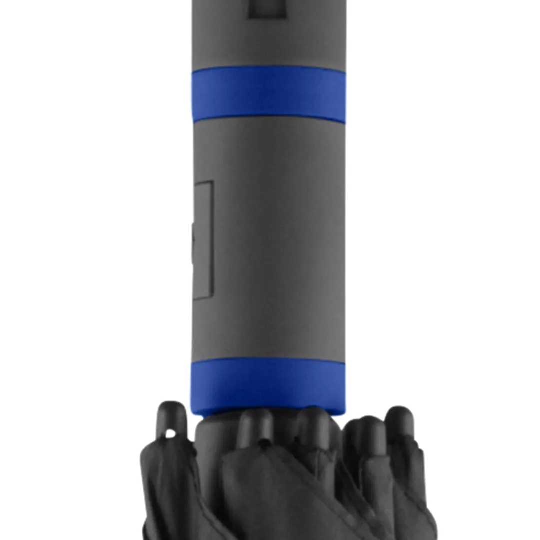 AC-Midsize-Stockschirm FARE® Style, schwarz-euroblau – Bild 5