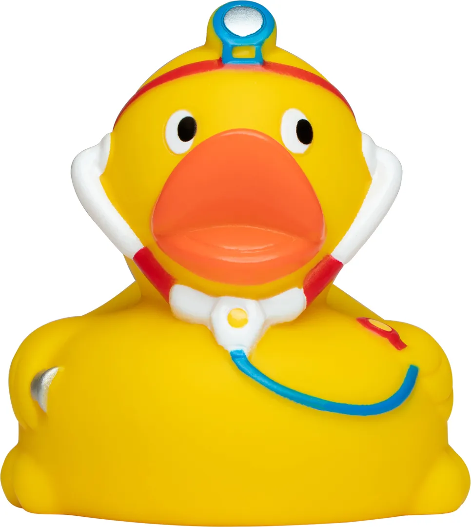Quietsche-Ente Doktor, multicolour – Bild 3