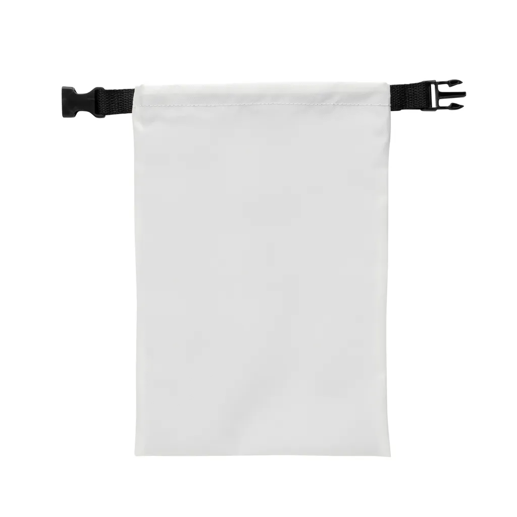 Snackstrap faltbarer Lunchbag aus AWARE™ rPET 30 x 20cm, weiß – Bild 4