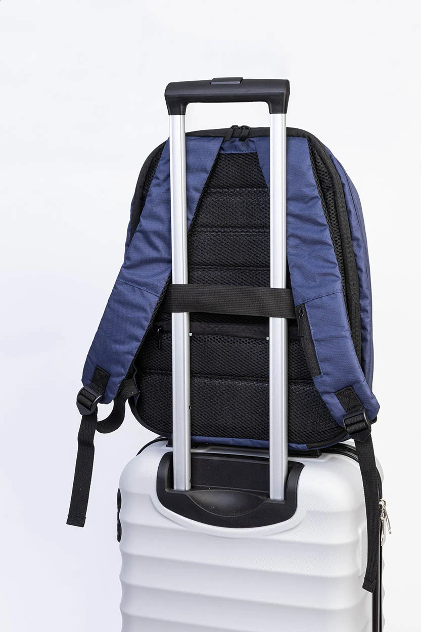 RPET-Rucksack Leland, dunkelblau – Bild 3
