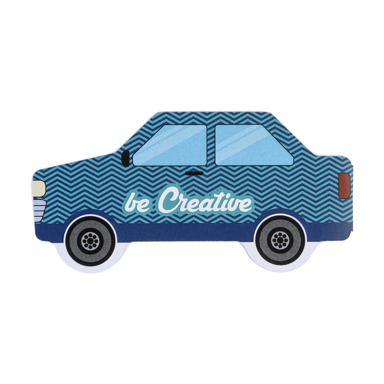 Individueller Haftnotizblock CreaStick Car, weiß – Bild 4