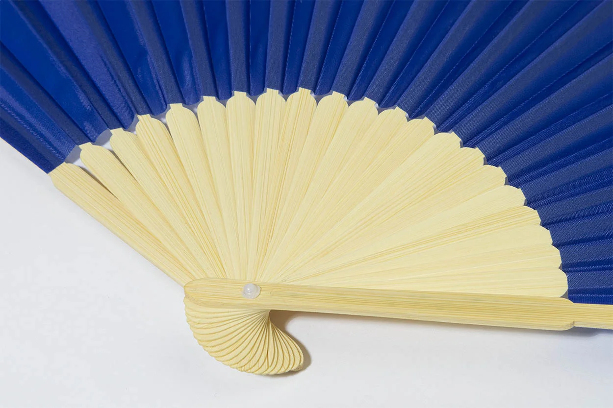 RPET Handfächer Repper, blau – Bild 3