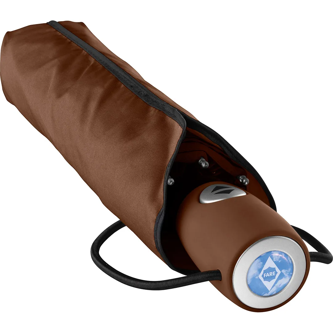 Mini-Taschenschirm FARE® AOC, braun – Bild 9
